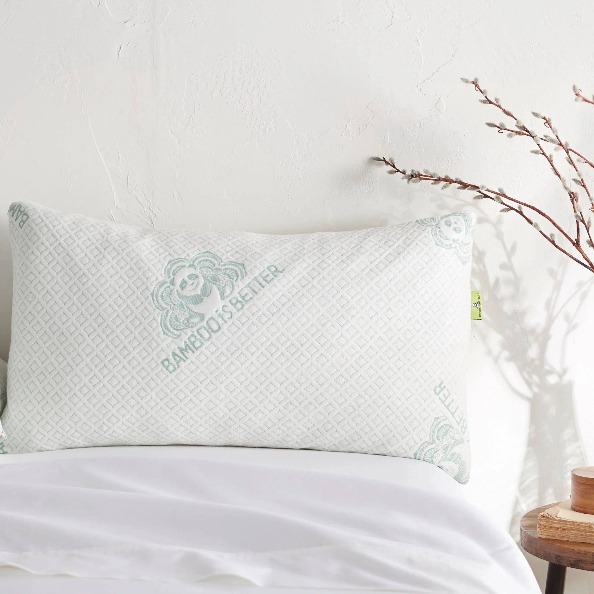Adjustable Bamboo Cooling Pillow | Bed Pillows
